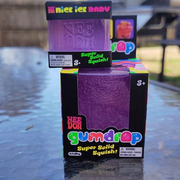 Needoh Other - NEEDOH BUNDLE: PURPLE Gumdrop  PURPLE Nice Ice Baby